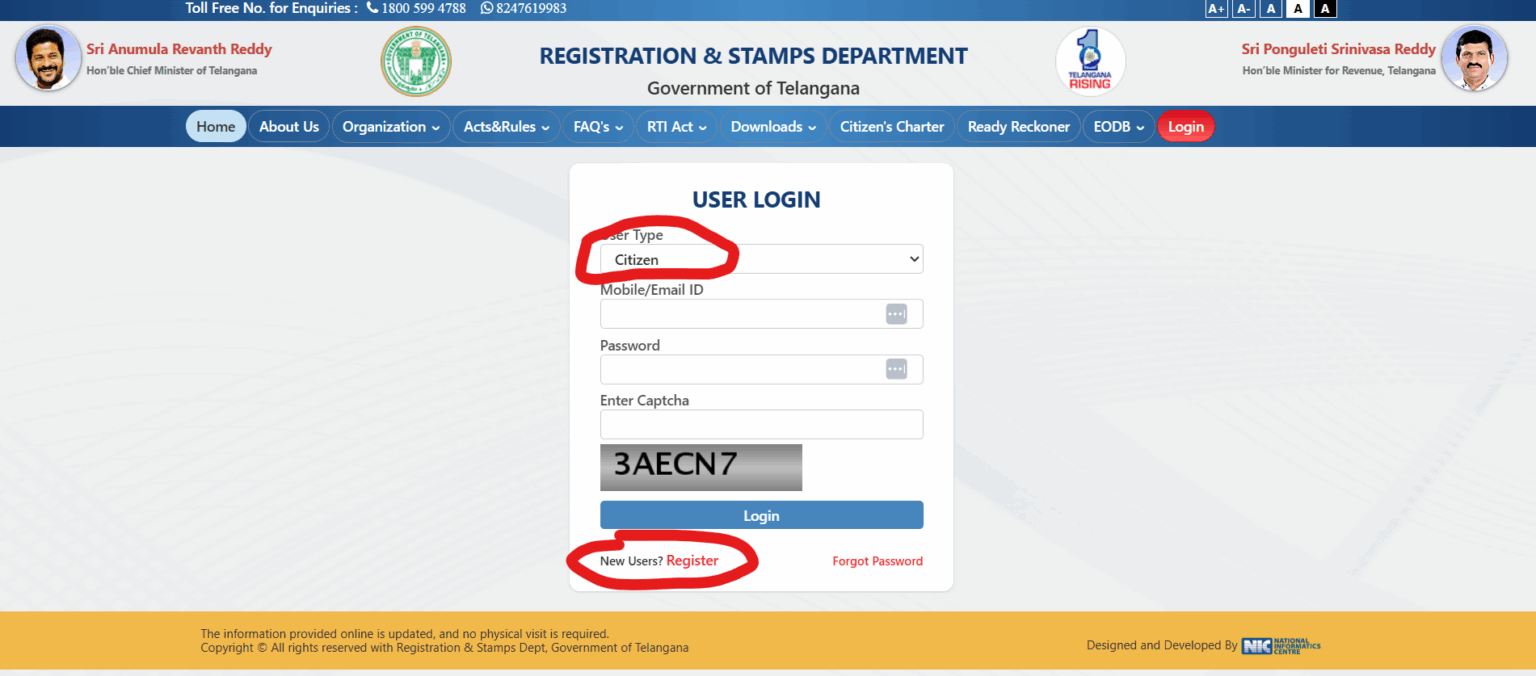 Telangana EC Search Online: How to search EC online in Telangana 2026